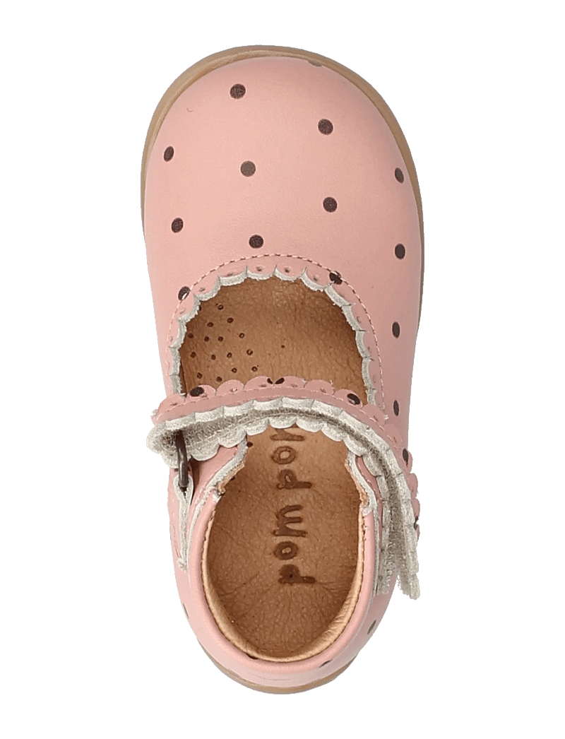 Pom Pom - Starter Ballerina - lauflernschuhe - vintage rose dot - 3
