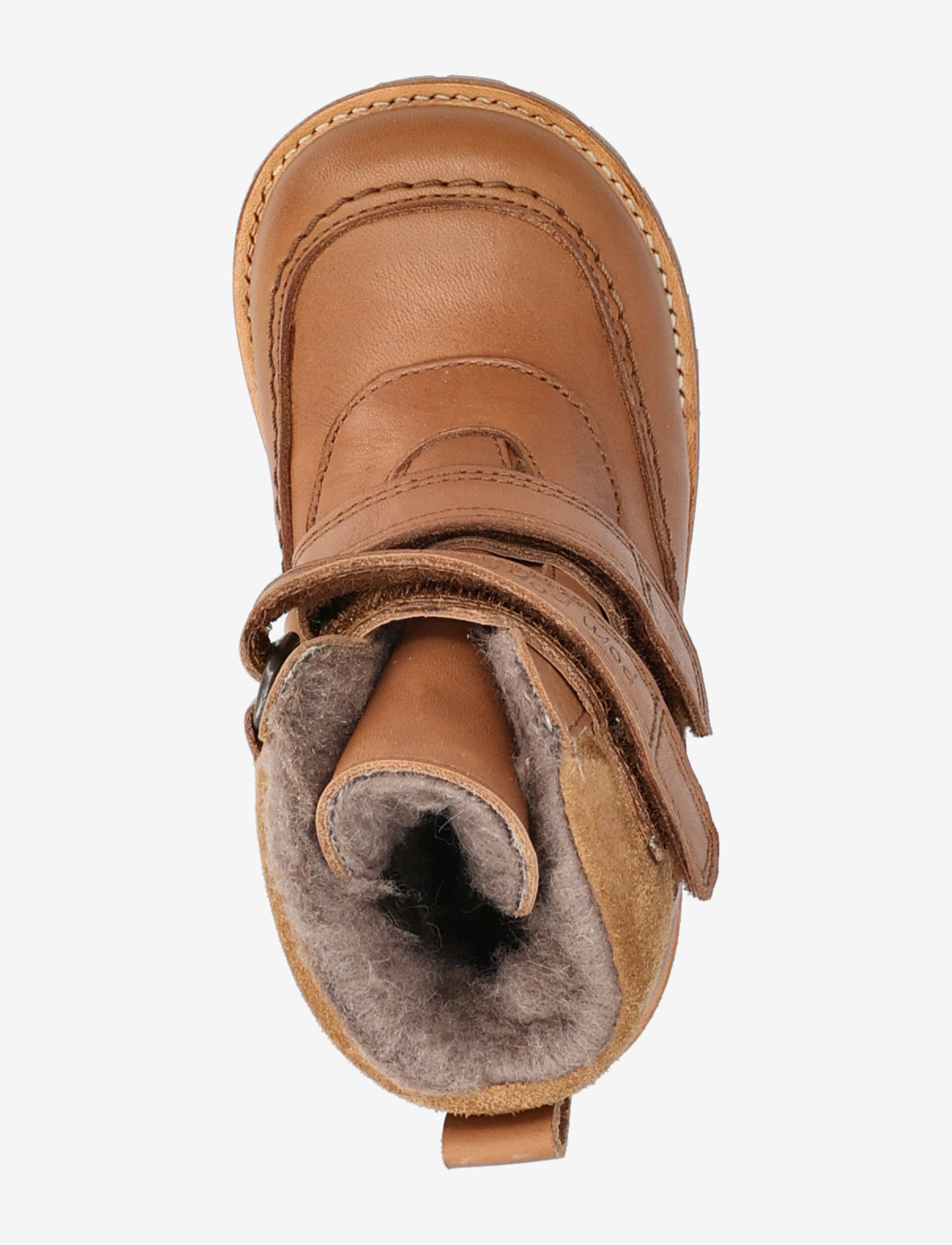 Pom Pom - Rub Sole™ Velcro Boot TEX - dark camel - 3