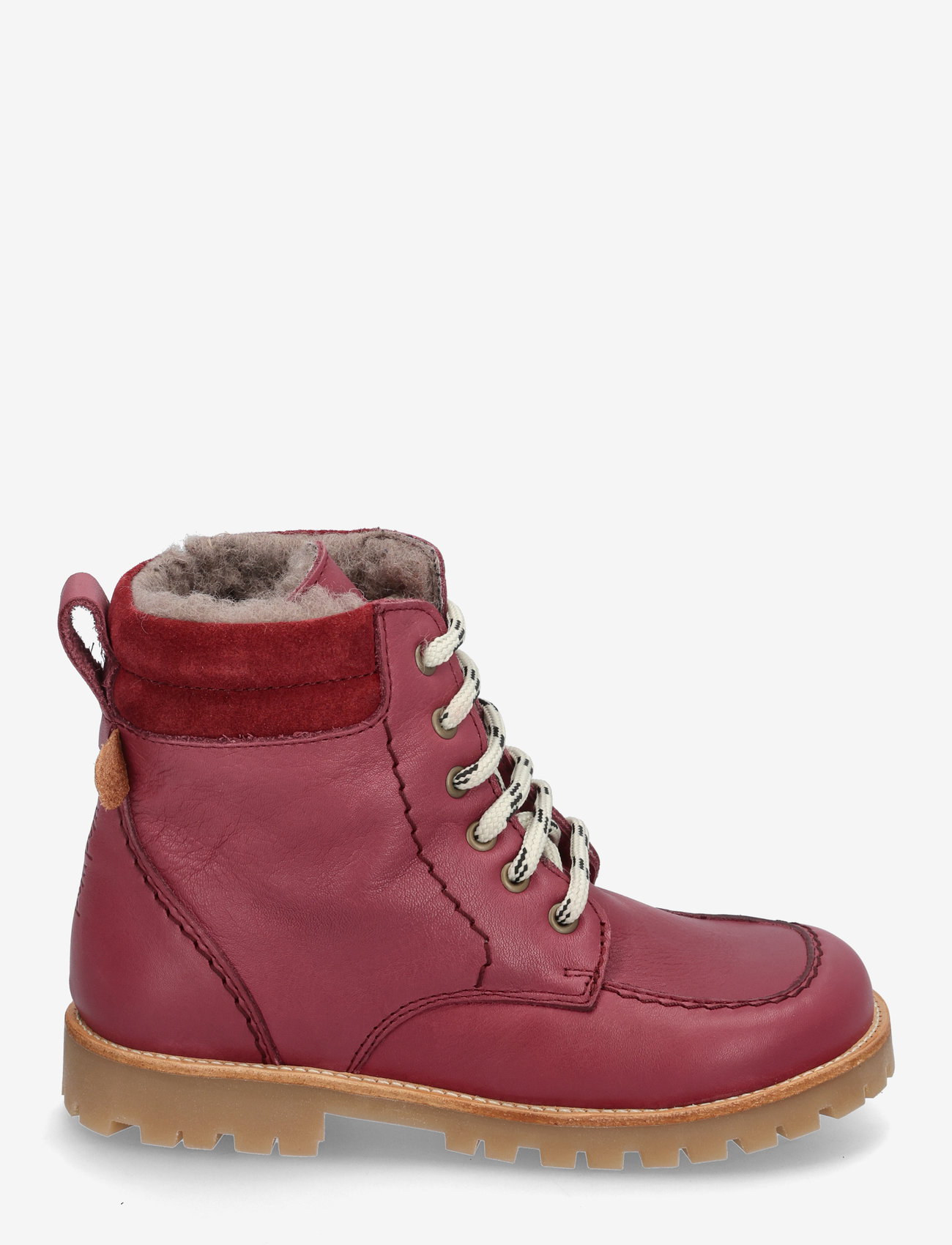 Pom Pom - Rub Sole™ Lace Boot TEX - dark red - 1
