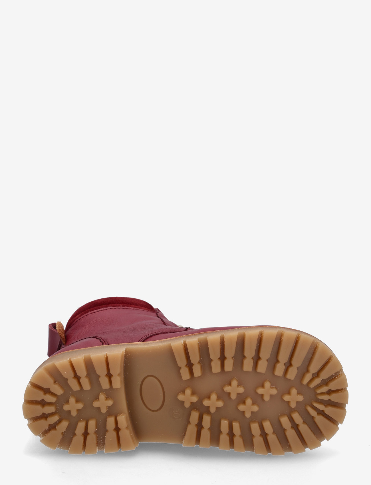 Pom Pom - Rub Sole™ Lace Boot TEX - dark red - 4