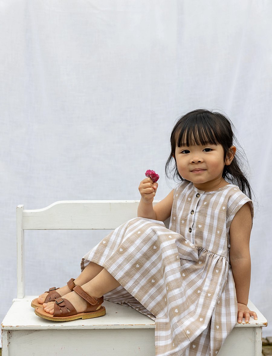 Pom Pom - Classic Open Heel Sandal - sandaalid - camel - 3