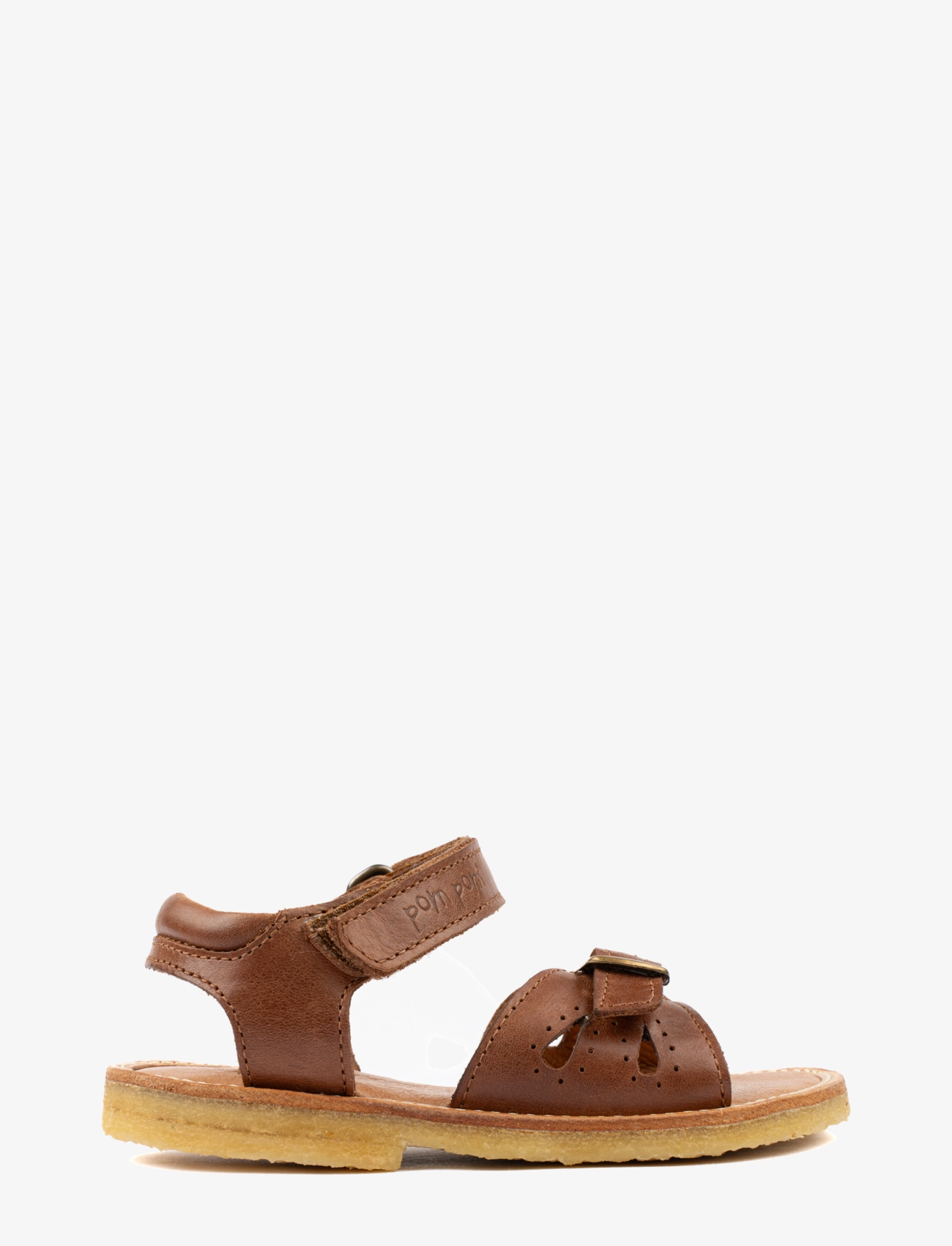Pom Pom - Classic Open Heel Sandal - sandaalid - camel - 1