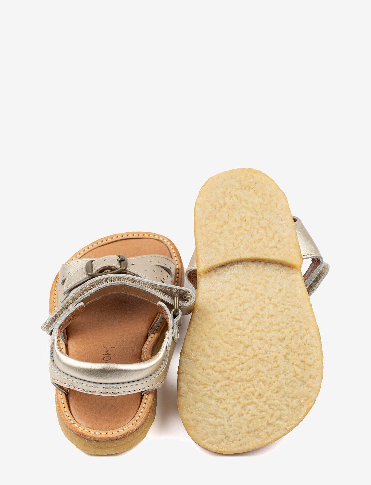 Pom Pom - Classic Open Heel Sandal - sandaalid - gold - 3