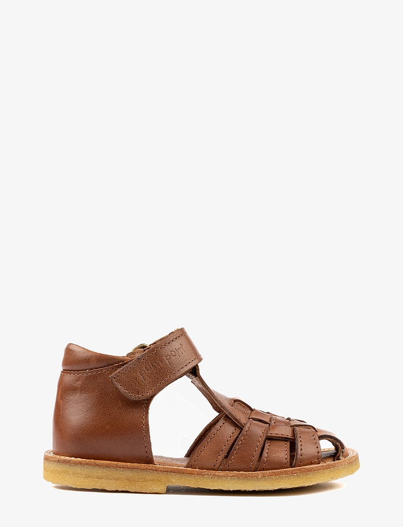 Pom Pom - Classic Rub Sole Closed Braid Sanda - camel - 2