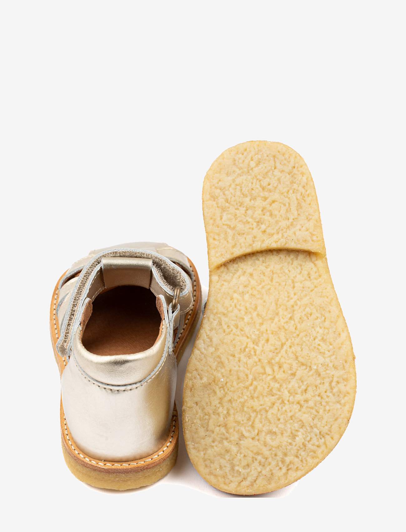 Pom Pom - Classic Rub Sole Closed Braid Sanda - sandaler - gold - 3