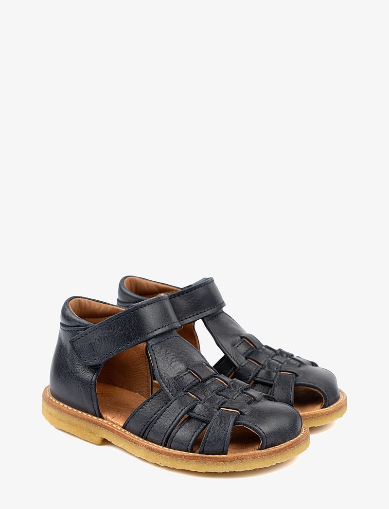 Pom Pom - Classic Rub Sole Closed Braid Sanda - sandalen - navy - 1