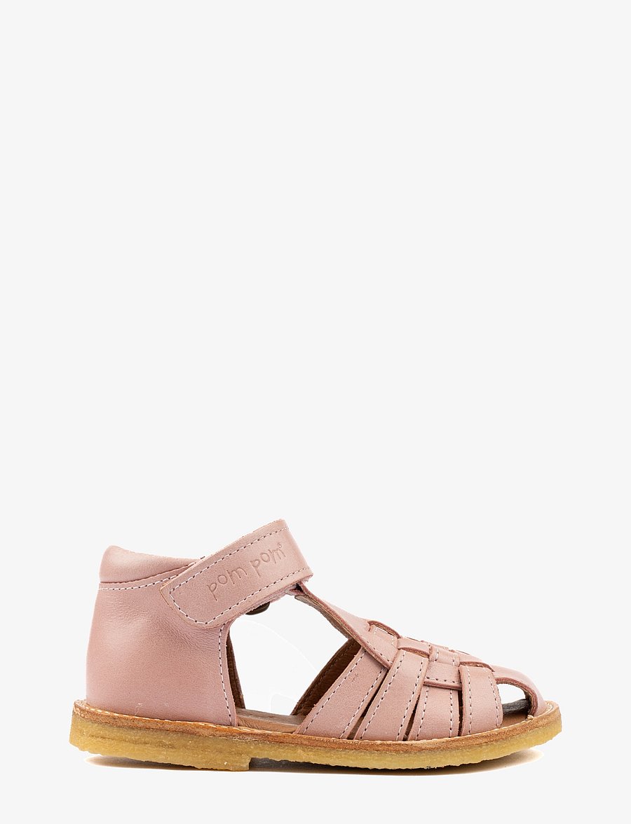 Pom Pom - Classic Rub Sole Closed Braid Sanda - sandaalid - old rose - 1
