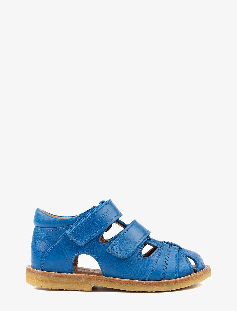 Pom Pom - Classic Rub Sole Closed Two Velcro - sandalen - bright blue - 2