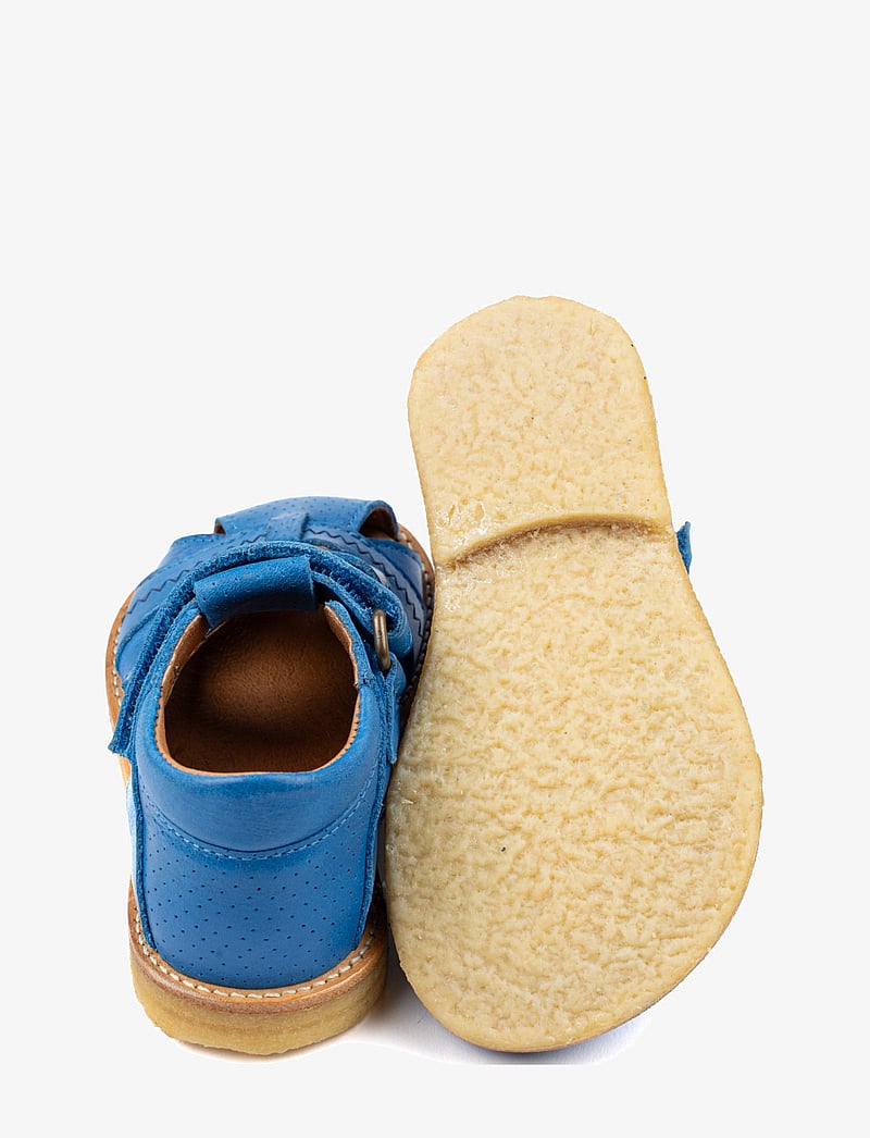 Pom Pom - Classic Rub Sole Closed Two Velcro - sandalen - bright blue - 3