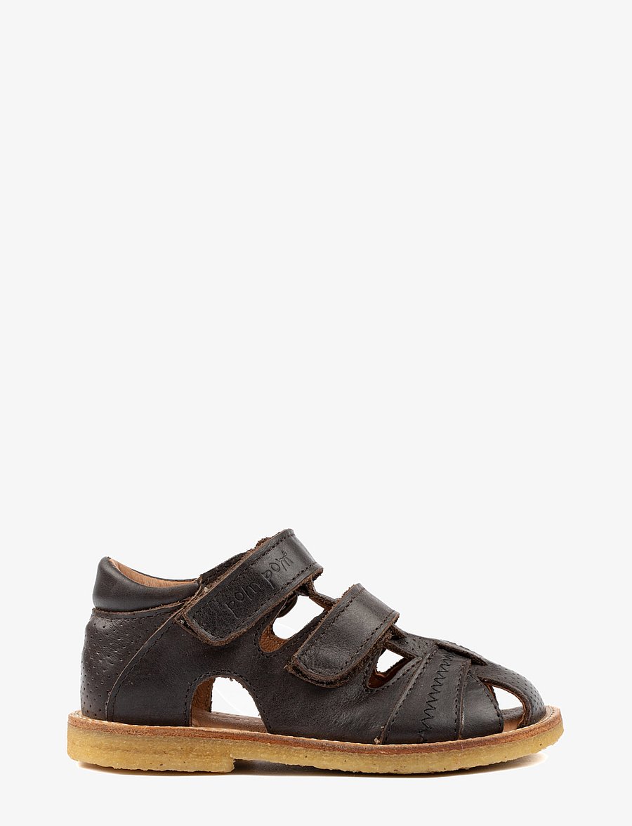 Pom Pom - Classic Rub Sole Closed Two Velcro - sandalen - brown - 2