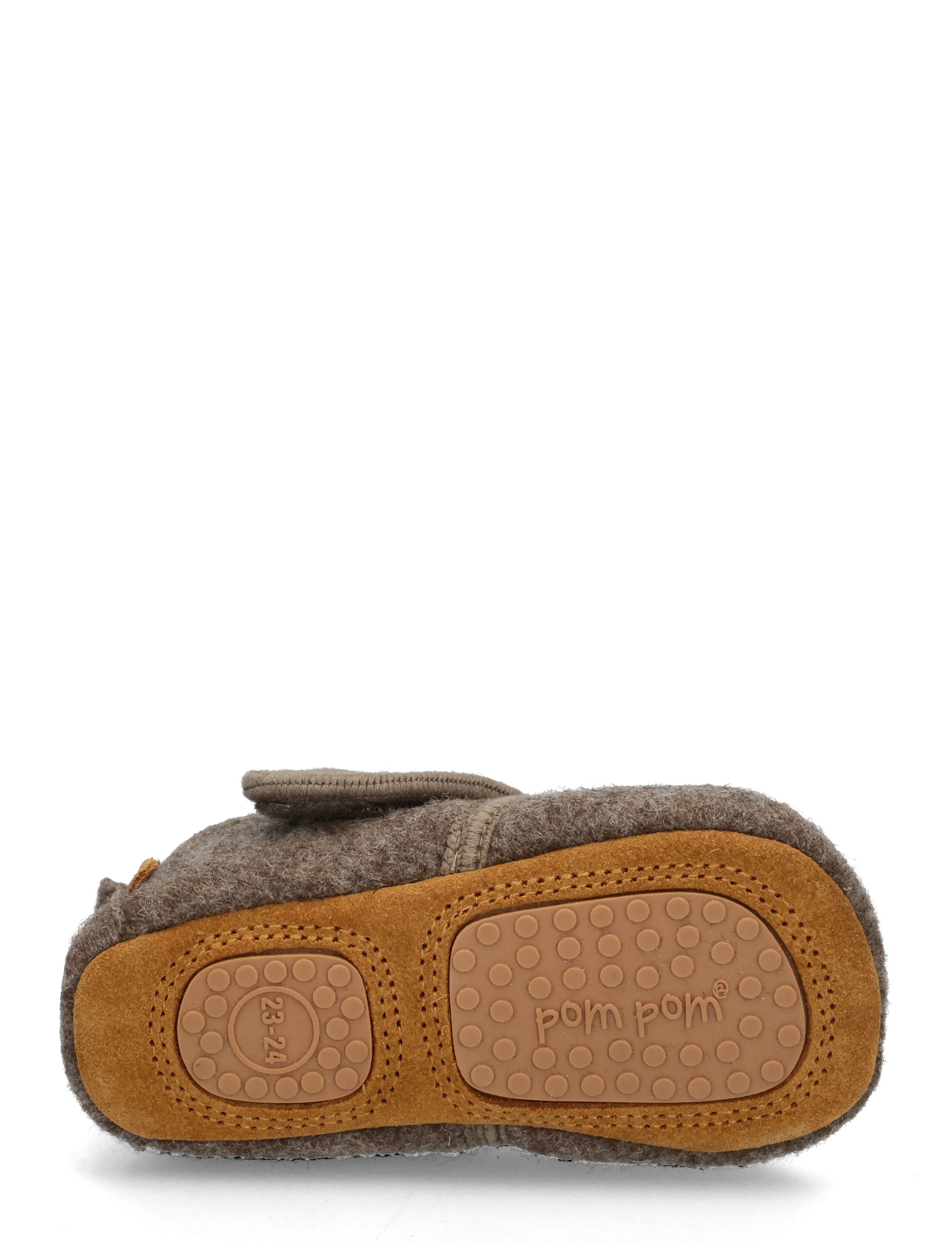 Pom Pom - Beginners Wool - baby booties - melange denver - 4