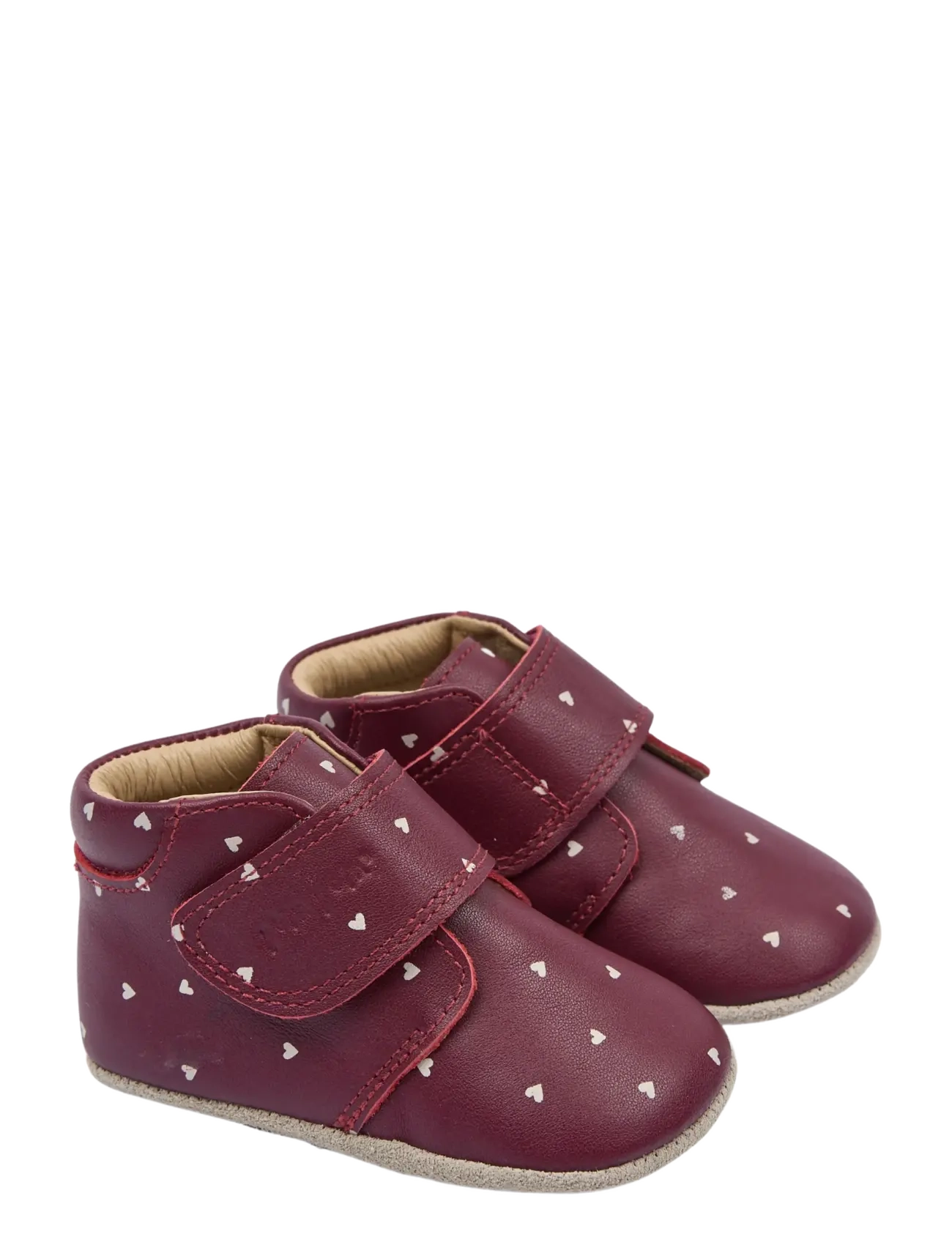 Pom Pom PMPiti Beginner AOP - Shoes - SYRAH HEART AOP / red