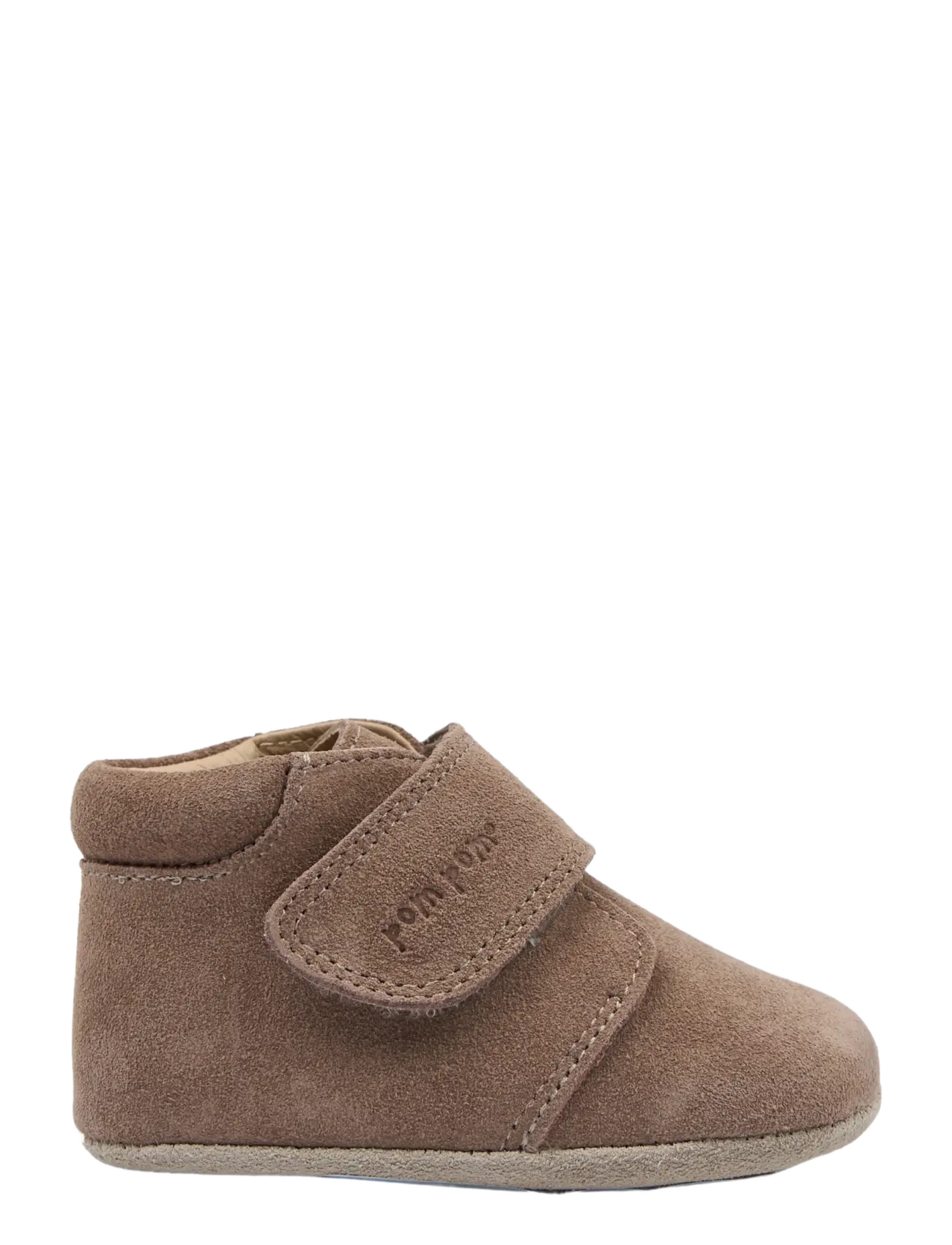 Pom Pom - Beginner Velcro Suede - hausschuhe - fossil brown - 2