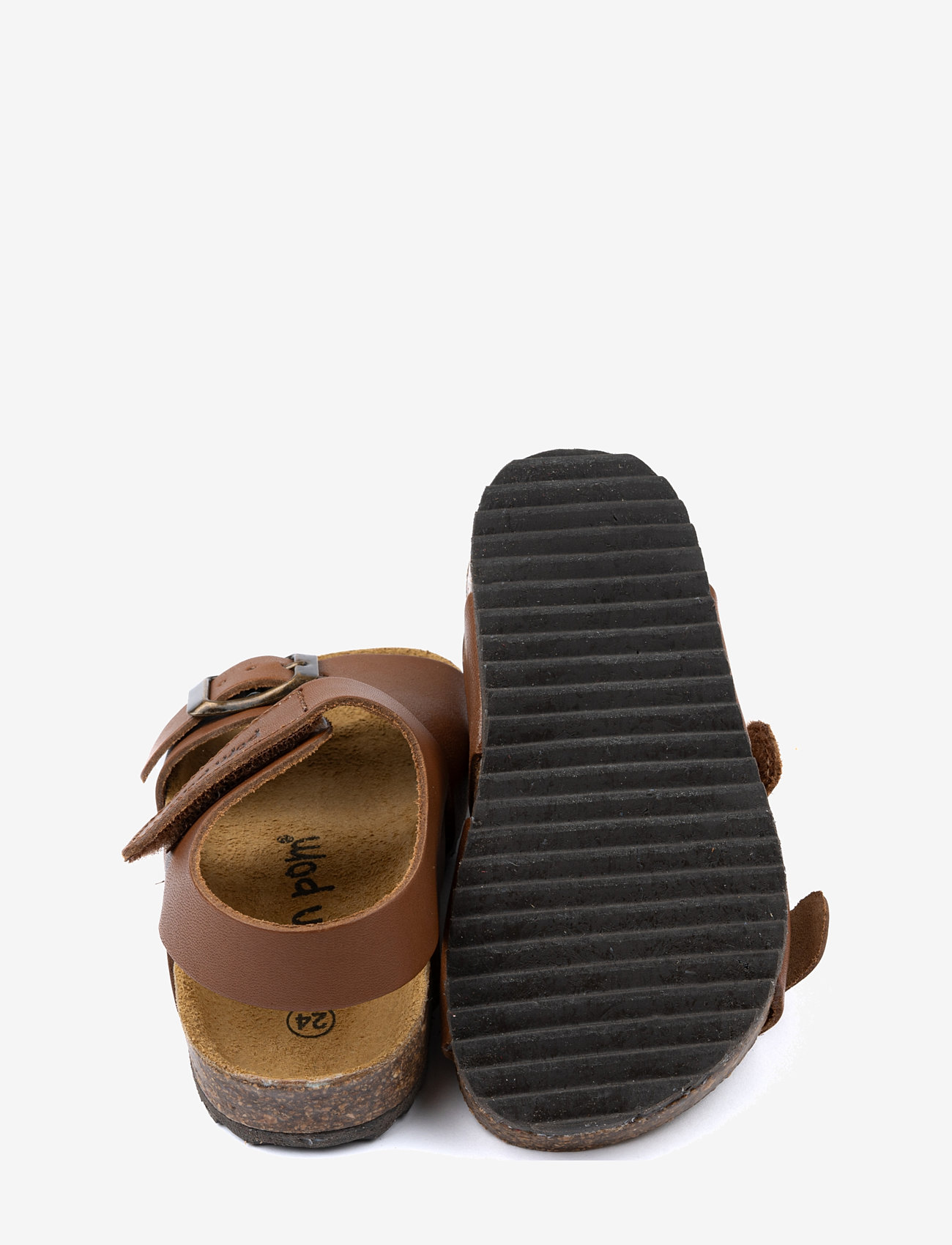 Pom Pom - Bio Velcro Sandal - sandaler - camel - 2