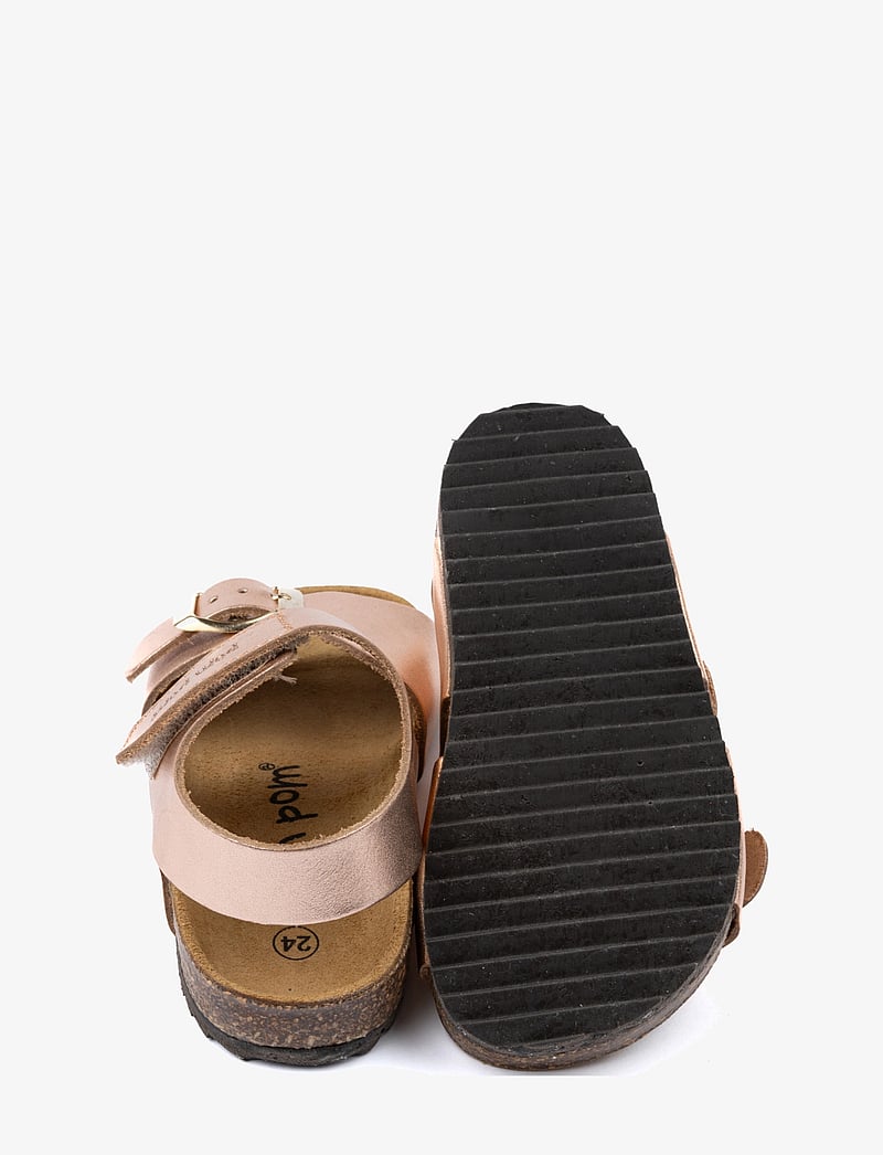 Pom Pom - Bio Velcro Sandal - sandalen - metal rose - 2