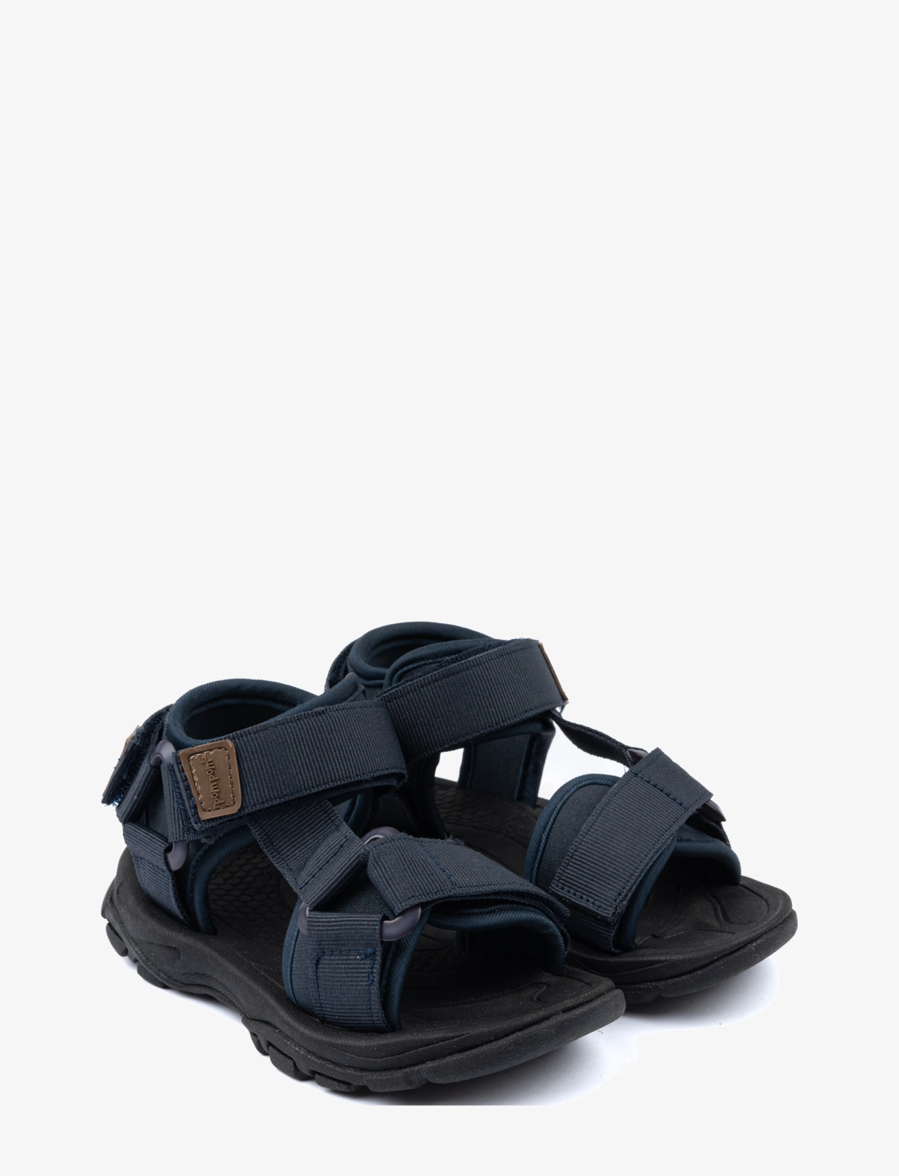 Pom Pom Trecking Sandal Velcro - Schuhe - NAVY / blue