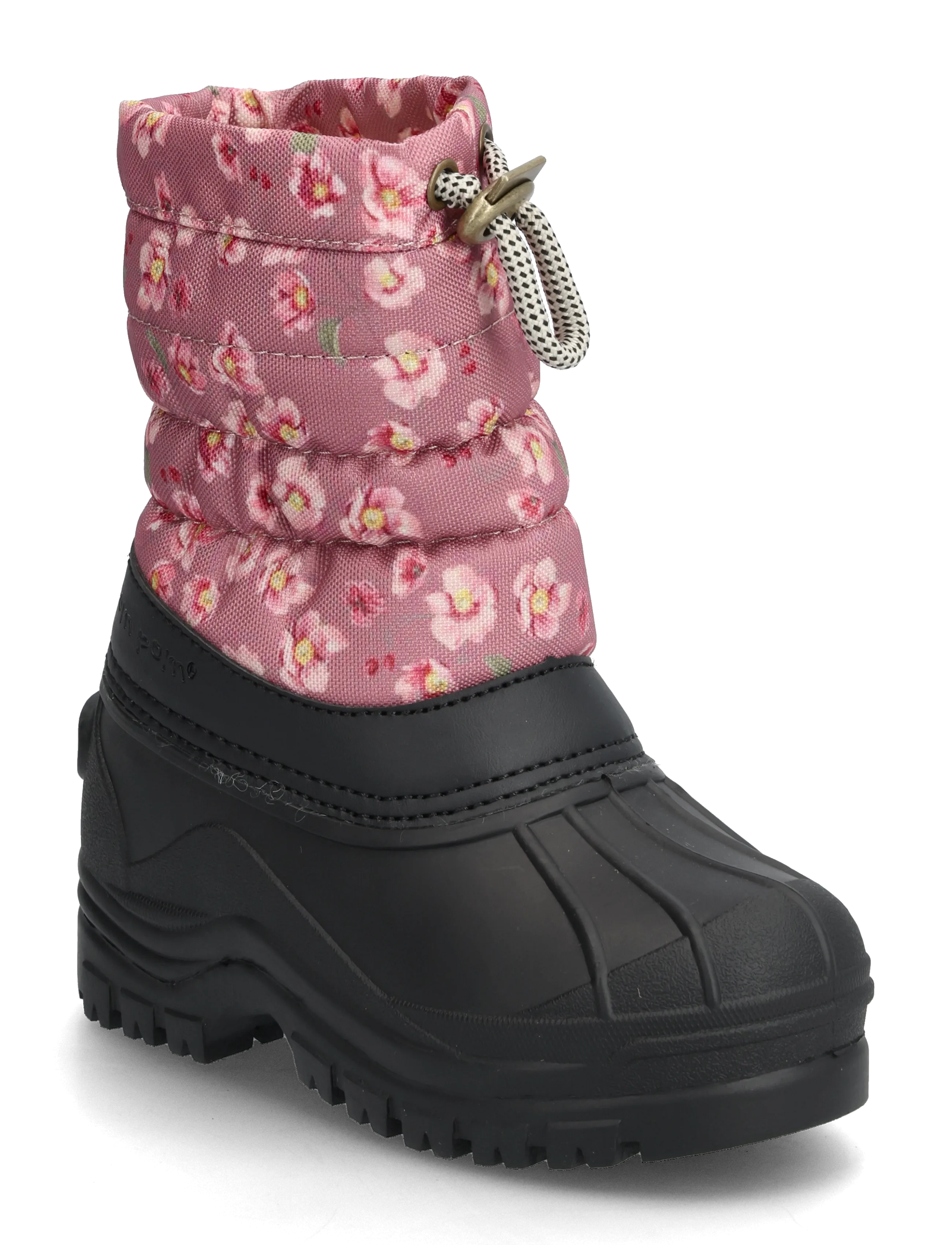 Pom Pom pmWill Winter Boot - Vinterstøvler - AUTUMN ANEMONE AOP / pink/rose
