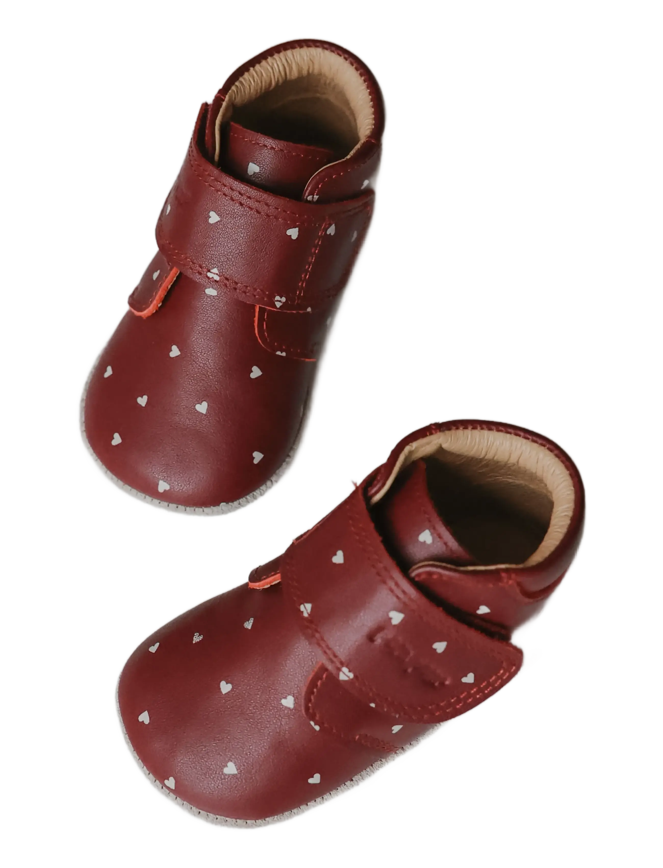 Pom Pom Beginners Velcro Sport - Pom Pom - CHESTNUT / burgundy