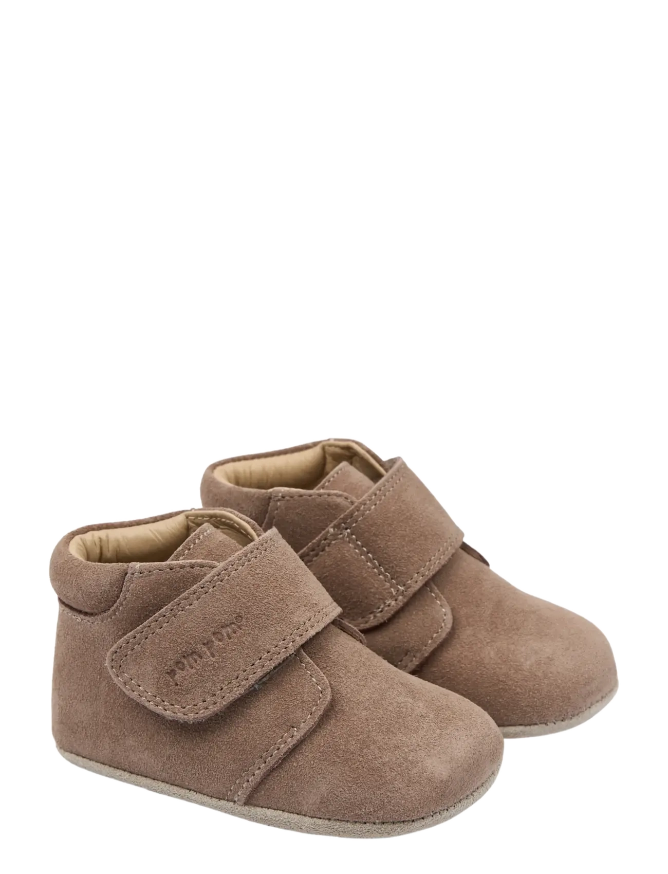 Pom Pom Beginners Velcro Shepherd - Babystrikstøvler - DARK BROWN / brown