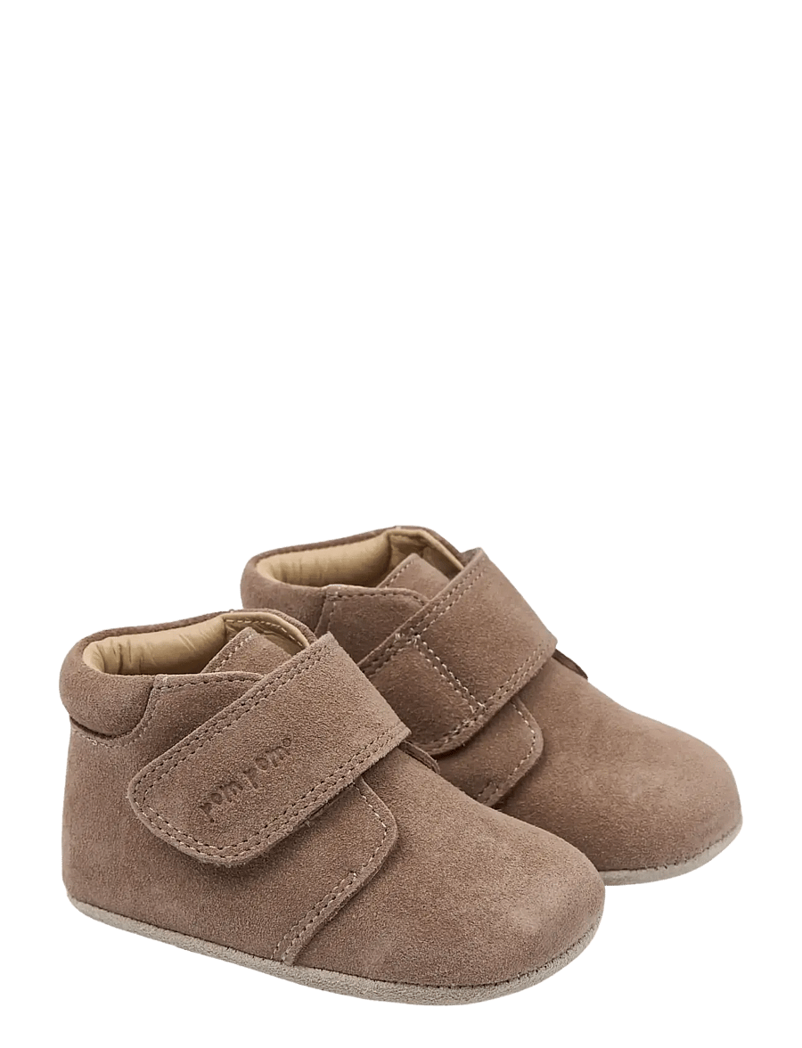 Pom Pom - Beginners Velcro Shepherd - baby-schuhe - dark brown - 0
