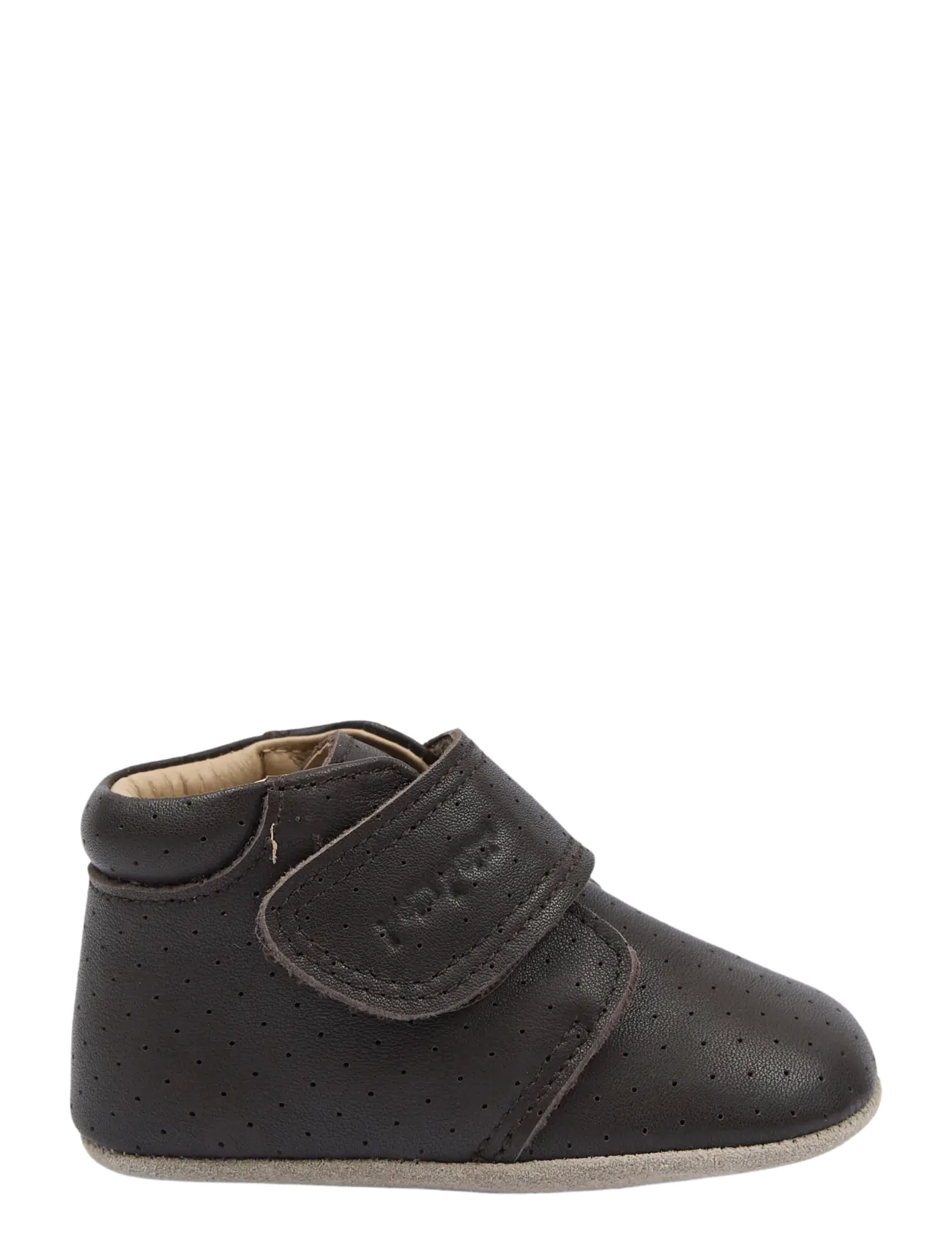 Pom Pom Beginners Velcro Shepherd - Babystrikstøvler - TAUPE / brown