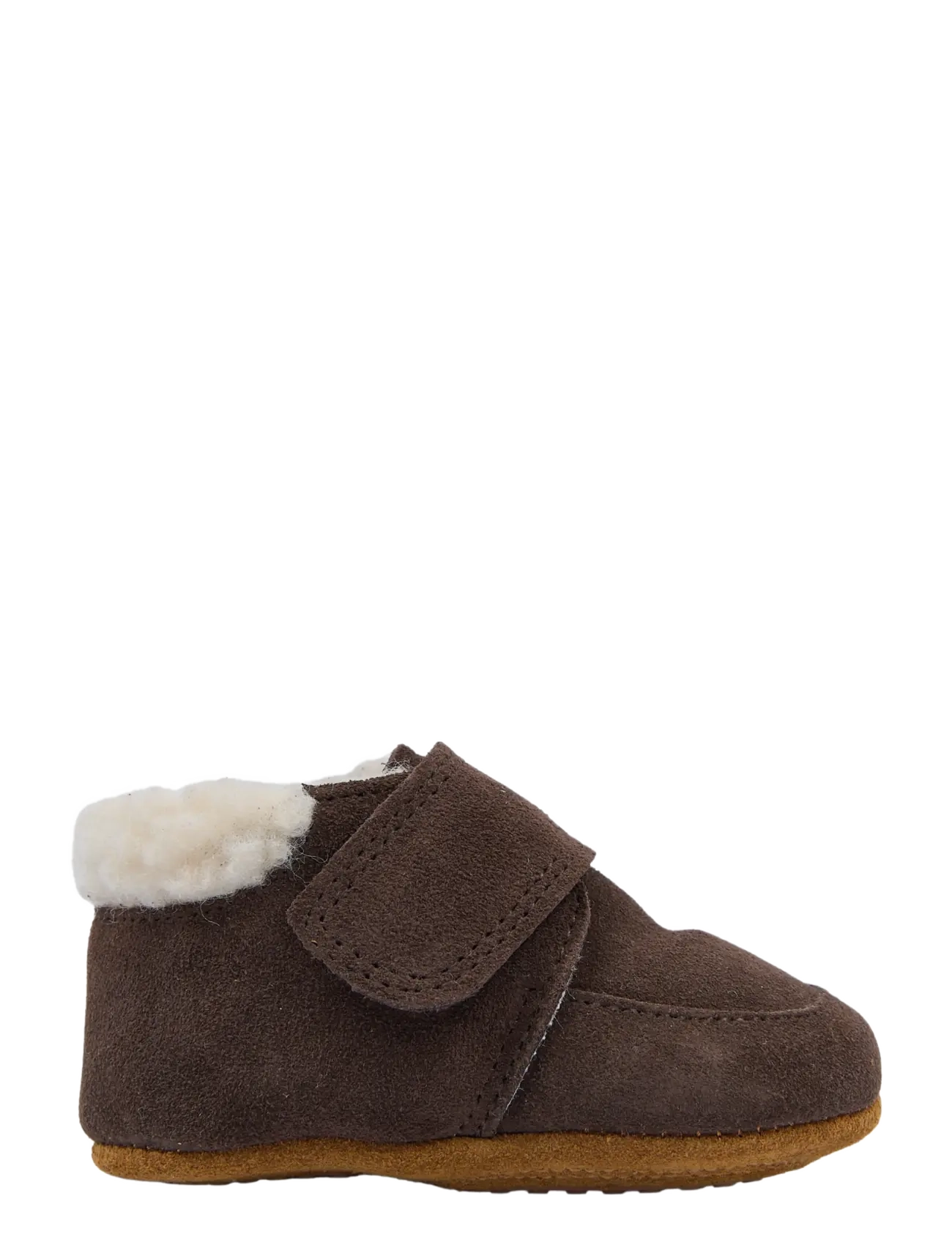 Pom Pom Beginners Velcro Shepherd - Babystrikstøvler - WITHERED ROSE / brown
