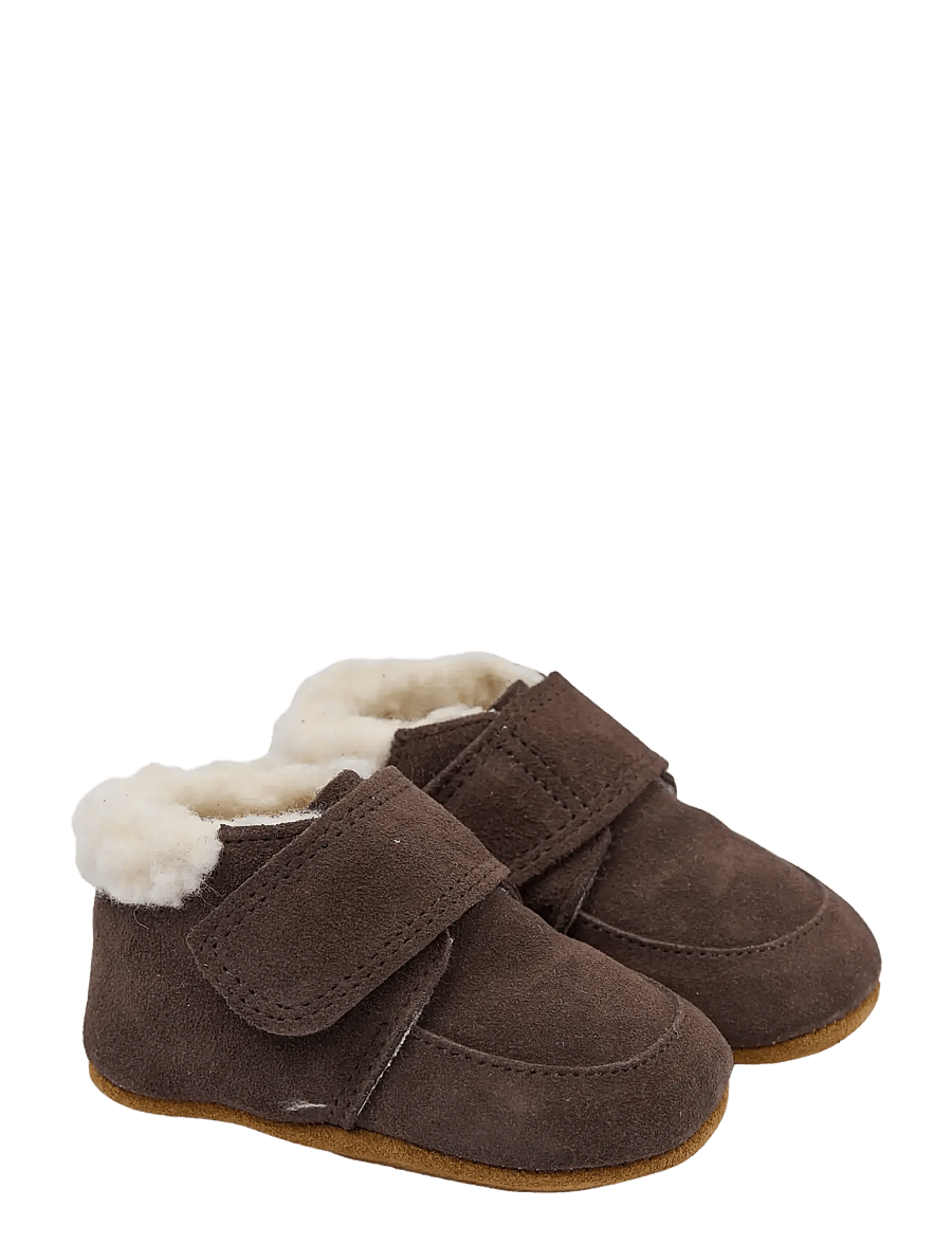 Pom Pom - Beginners Velcro Shepherd - baby-schuhe - withered rose - 1