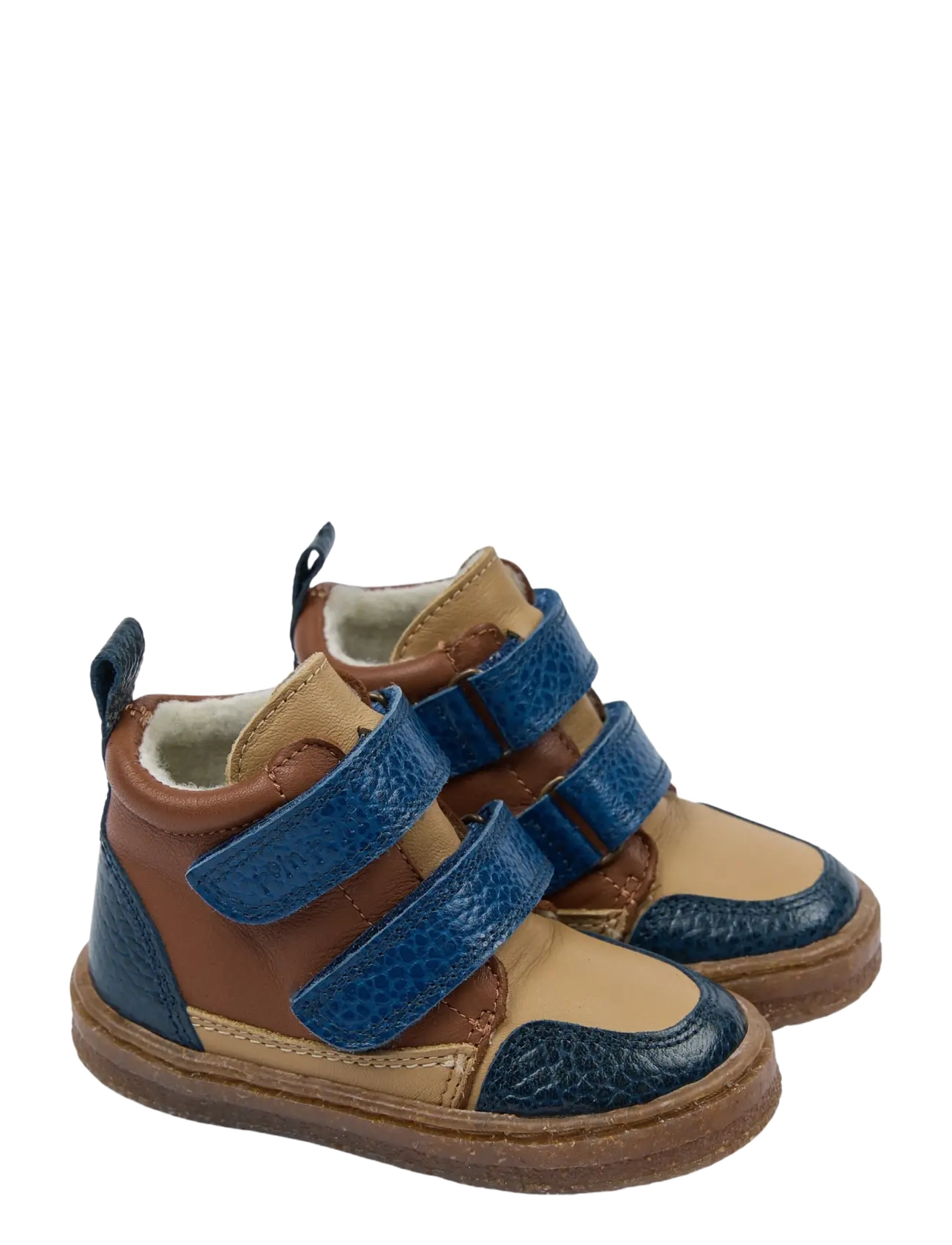 Pom Pom PMPyke Sneaker Wool Boot Multi - Hoher Schnitt - NAVY MIX / navy