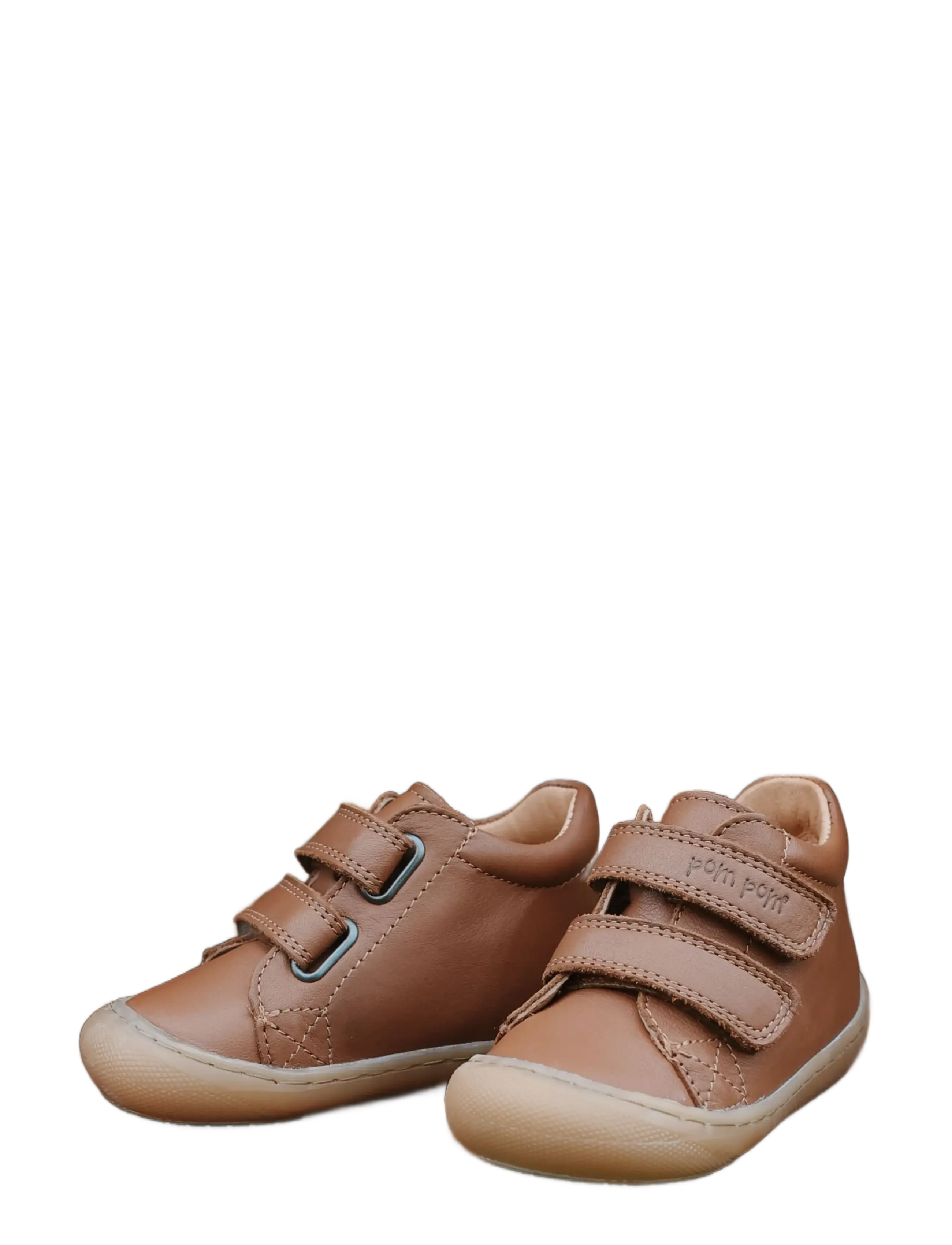 Pom Pom - PMPax Baby Shoe - dark camel - 3