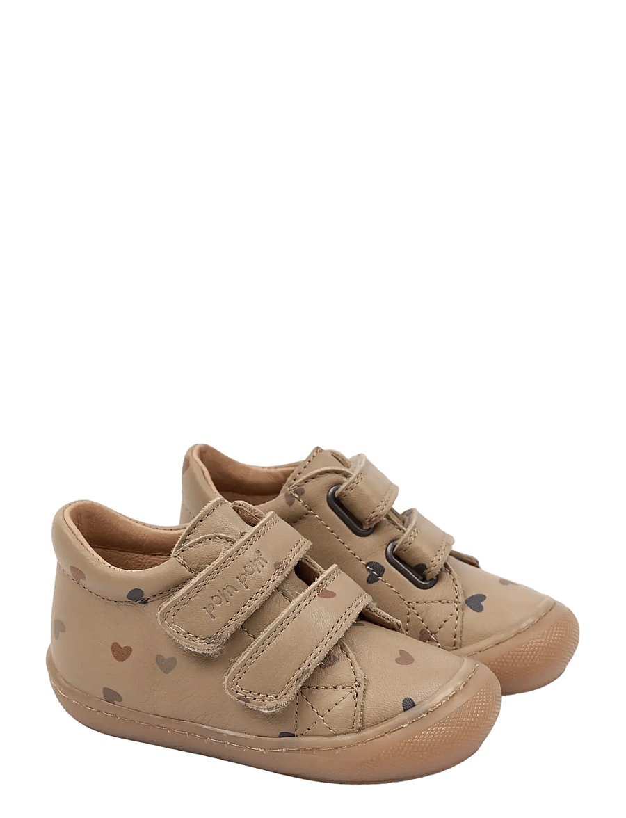 Pom Pom - PMPax Baby Shoe AOP - høje sneakers - heart aop - 0