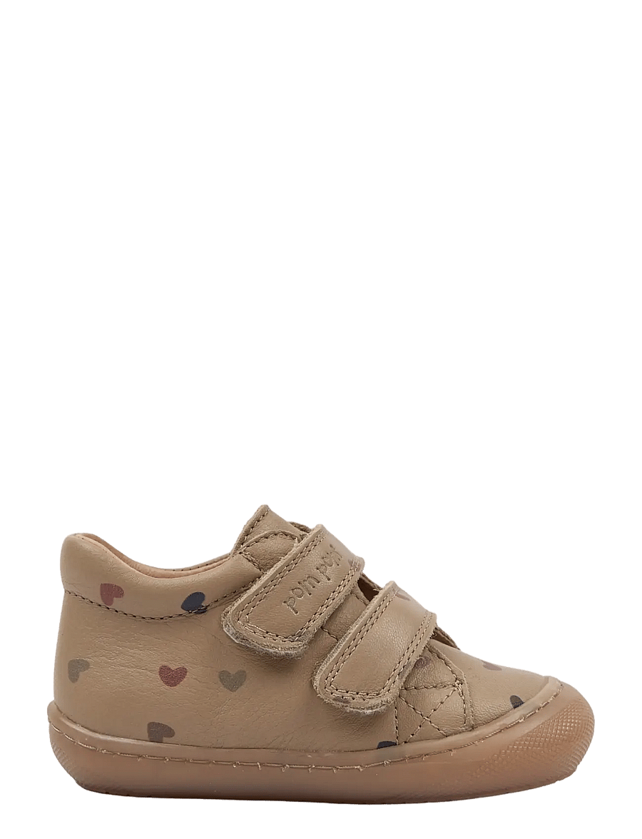 Pom Pom - PMPax Baby Shoe AOP - høje sneakers - heart aop - 1