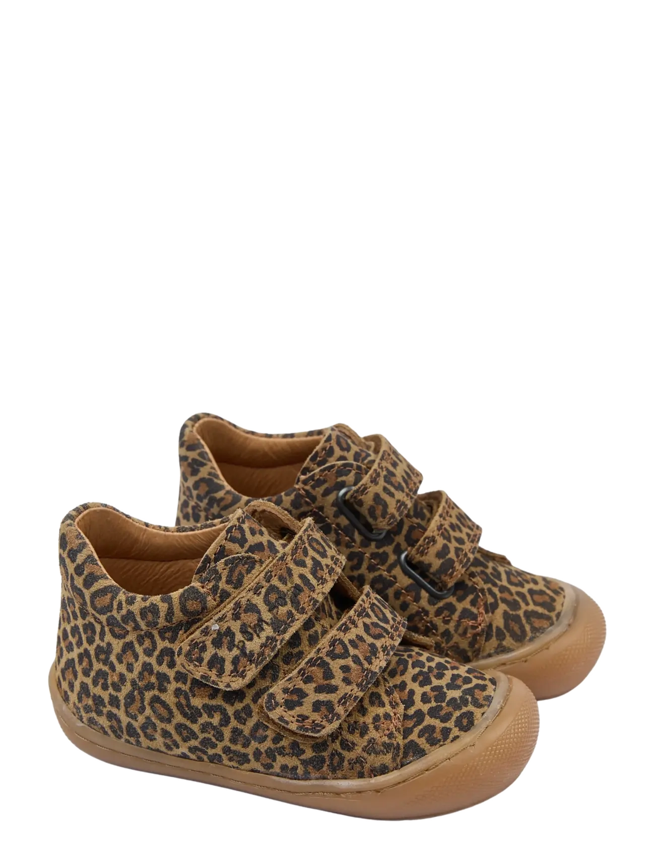 Pom Pom PMPax Baby Shoe AOP - Pom Pom - LEOPARD AOP / brown