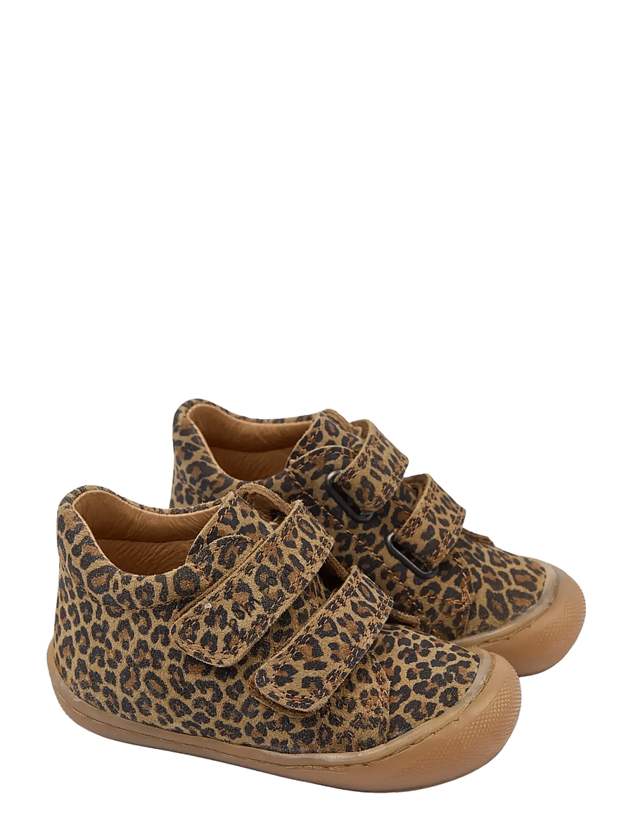 Pom Pom - PMPax Baby Shoe AOP - høje sneakers - leopard aop - 0