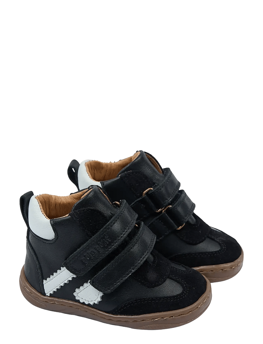 Pom Pom - PMPride Velcro Barefoot High Sneake - høje sneakers - black - 0