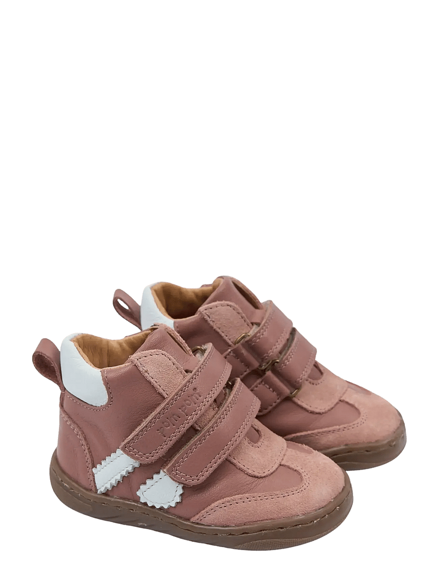 Pom Pom - PMPride Velcro Barefoot High Sneake - høje sneakers - dark rose - 0