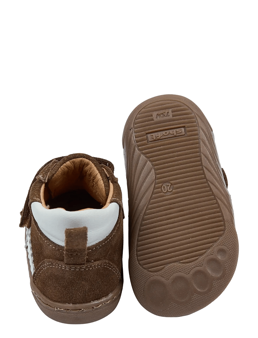 Pom Pom - PMPride Velcro Barefoot High Sneake - hoher schnitt - dark sand - 1