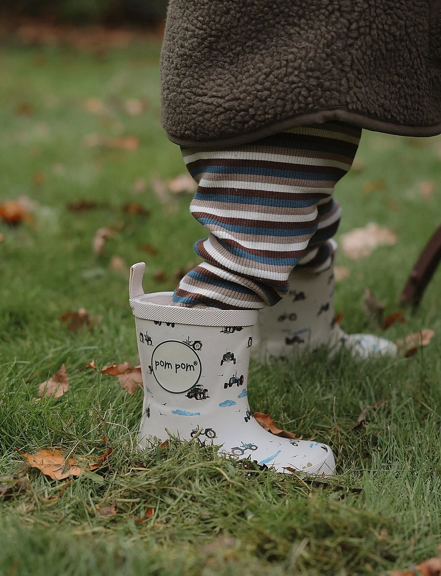 Pom Pom - PMBliss Gumboots AOP - fog tractor aop - 5
