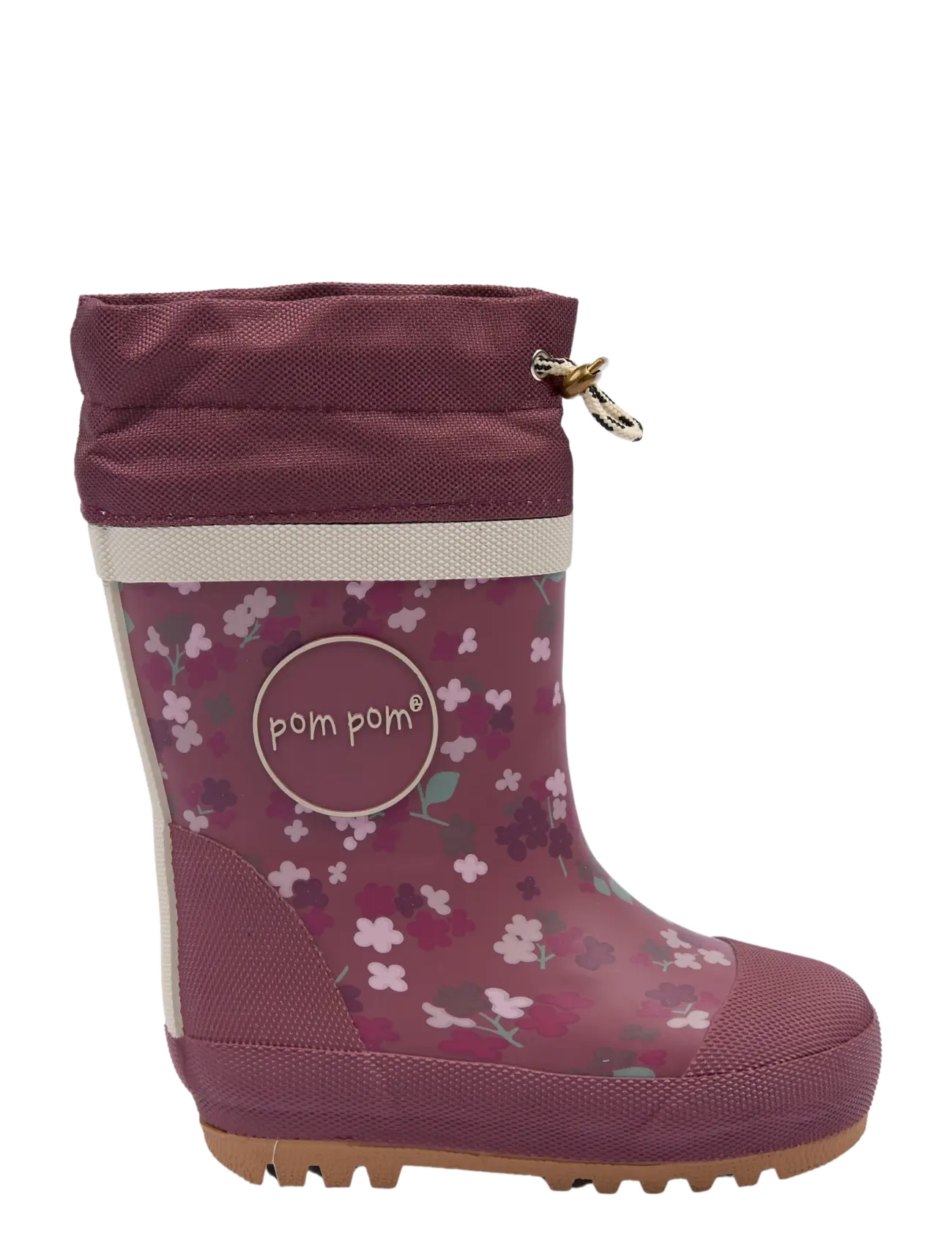 Pom Pom - Brynn GumBoots Thermo AOP - roan rouge hydranger aop - 1