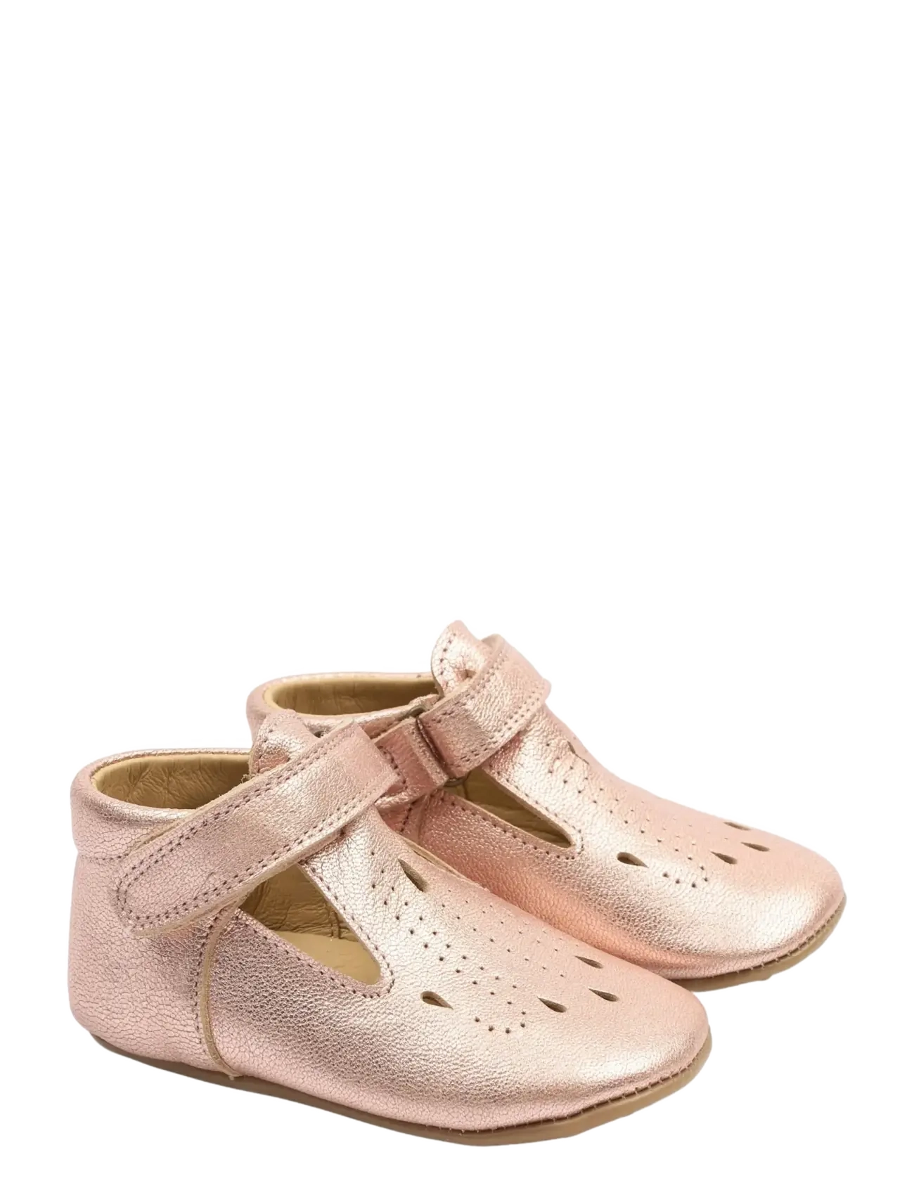 POM POM Beginners Ballerina T-Bar Pink - 19 - Kinder