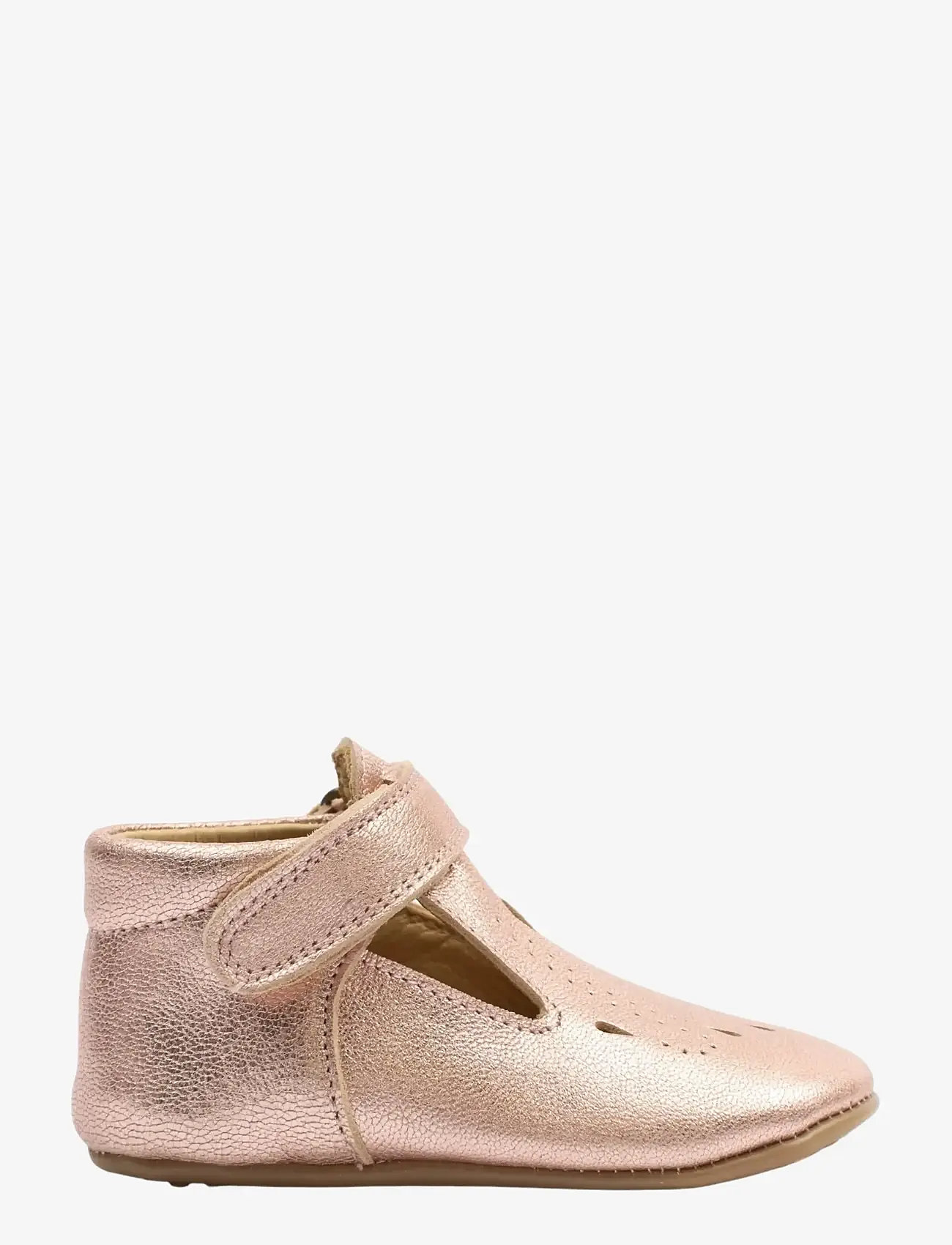 Pom Pom - Beginners™ Ballerina T-bar - hjemmesko - metallic rose - 1