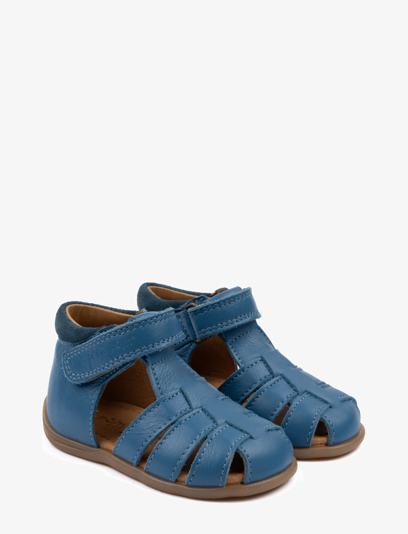 Pom Pom Starters™ Velcro Sandal - Sandaler - LIGHT BLUE / blue