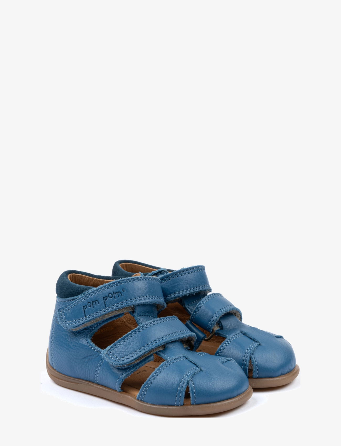 Pom Pom - Starters™ Two Velcro Sandal - light blue - 1