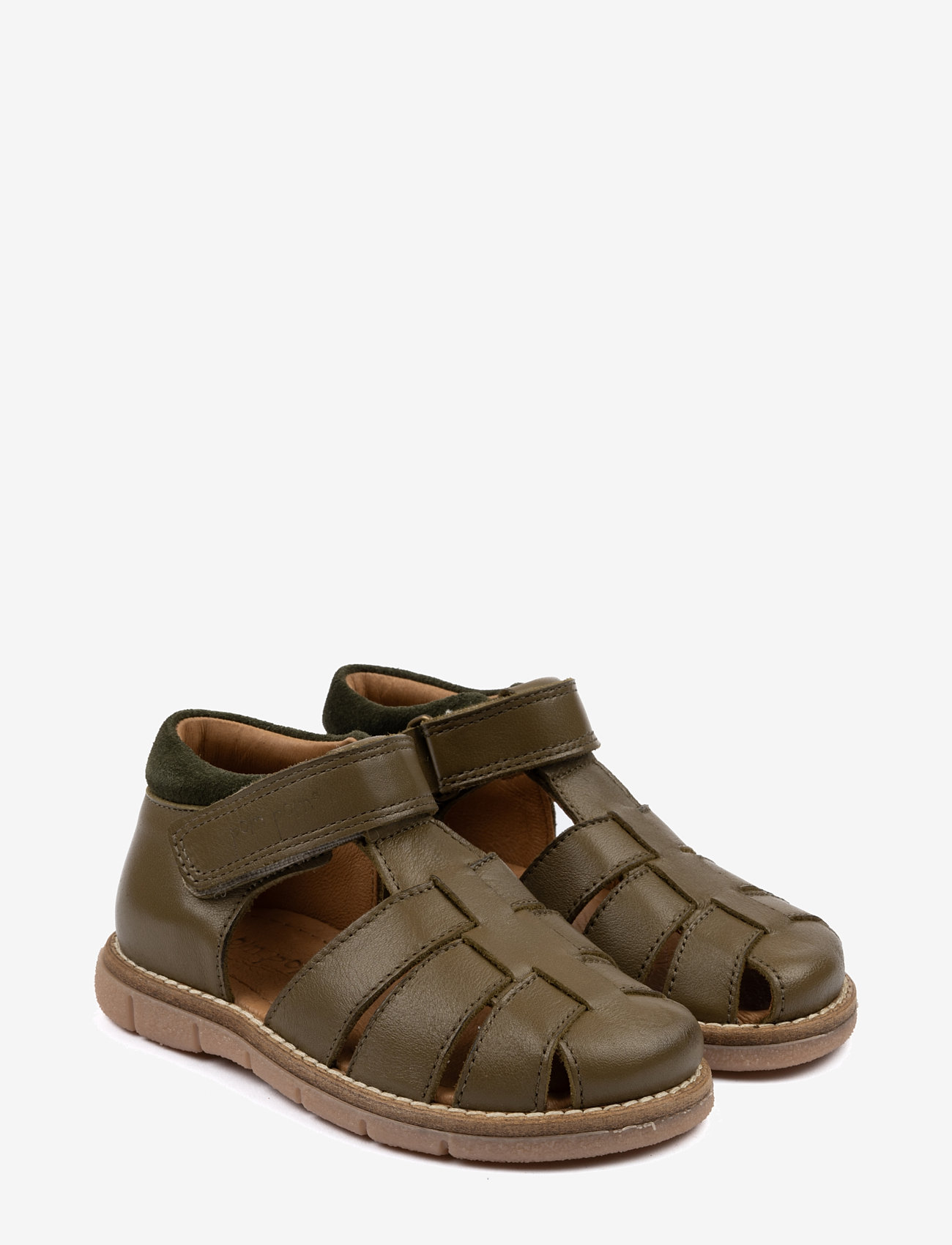 Pom Pom - Classic™ Velcro Sandal - dusty olive - 0