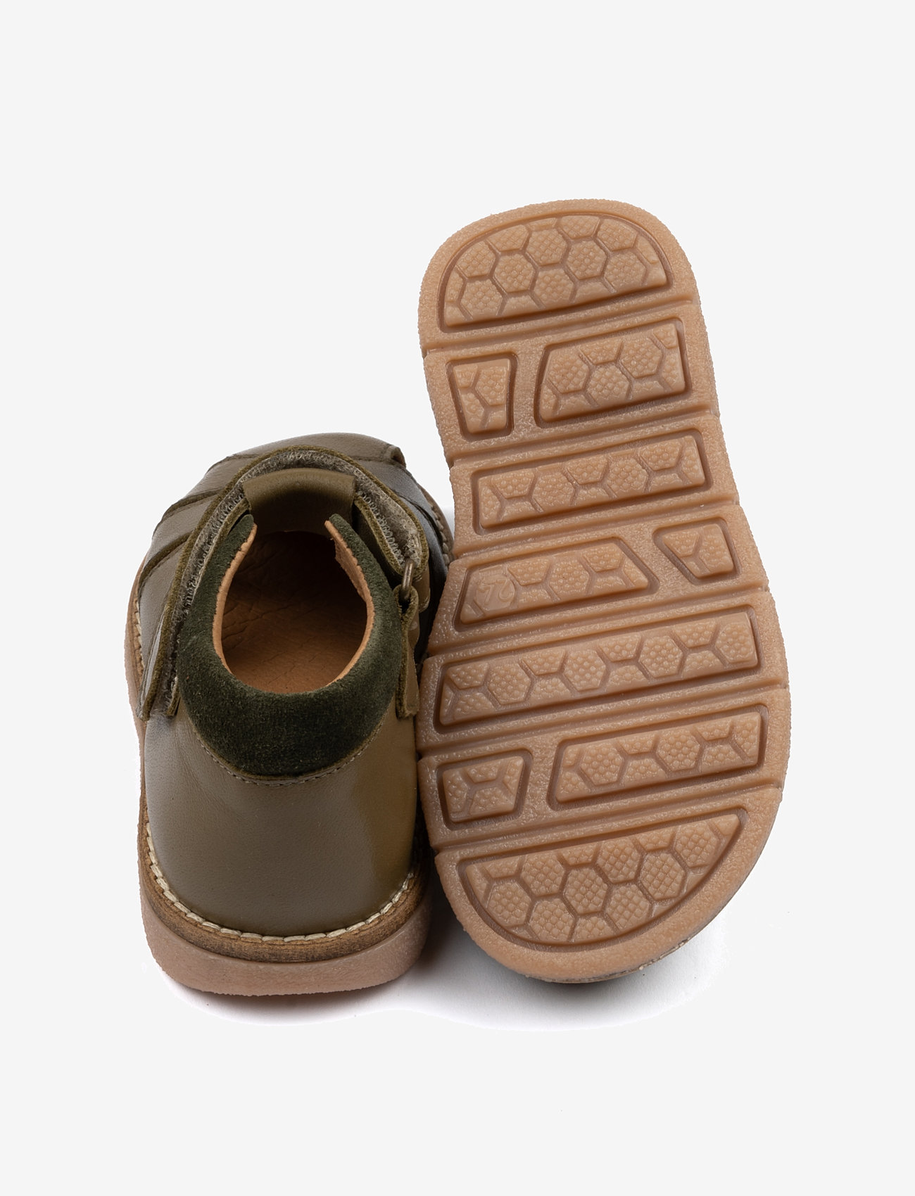 Pom Pom - Classic™ Velcro Sandal - dusty olive - 3