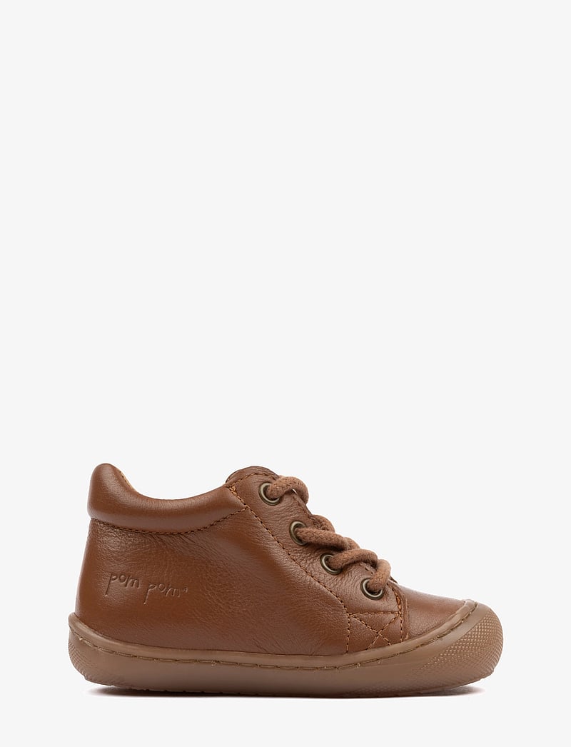 Pom Pom - First™ Sport Lace Shoe - lastele, kes veel ei käi - camel - 2