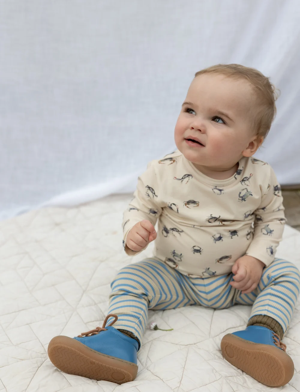 Pom Pom - First™ Sport Lace Shoe - lauflernschuhe - light blue - 4