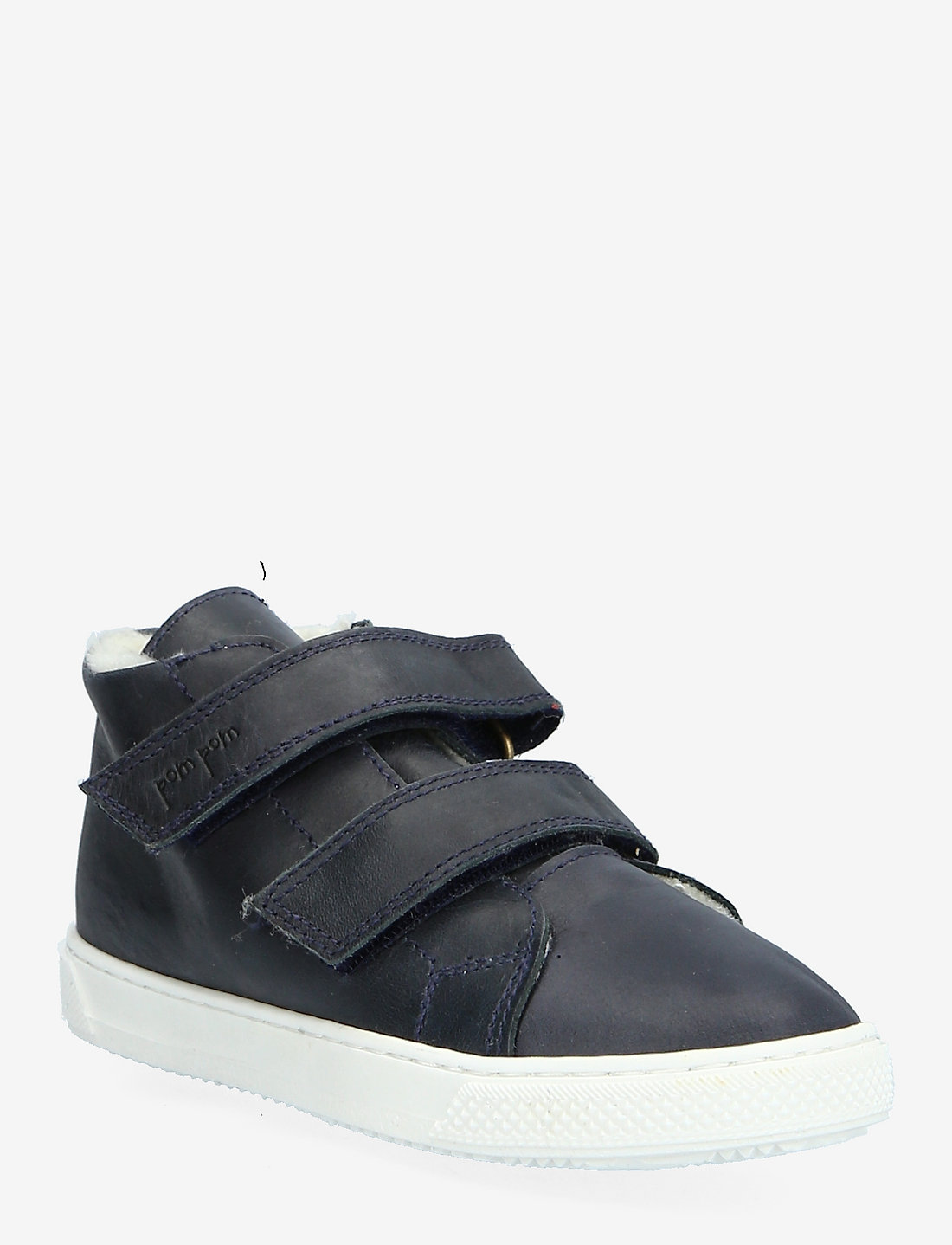 High top sneakers with top fur