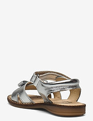 Pom Pom - Open Heel Bow Sandal - summer savings - silver - 2