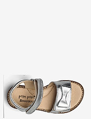 Pom Pom - Open Heel Bow Sandal - sommerschnäppchen - silver - 3