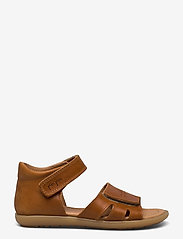 Pom Pom - Closed Heel Broque Sandal - summer savings - camel - 1